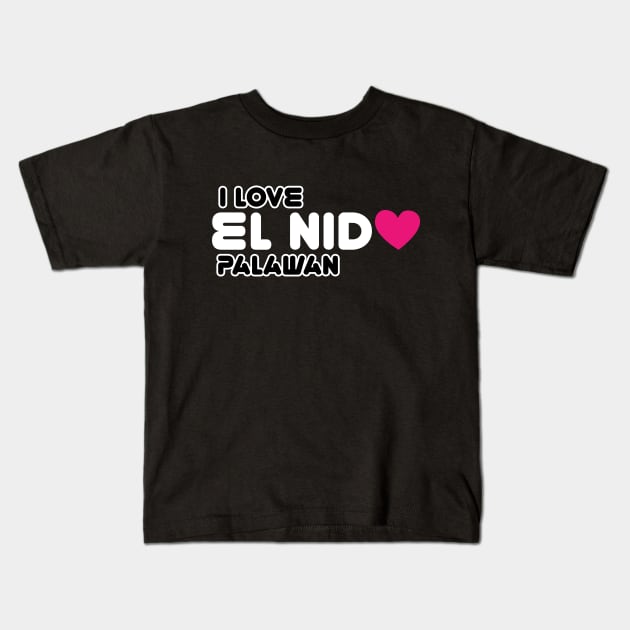 el nido, palawan Kids T-Shirt by ThyShirtProject - Affiliate